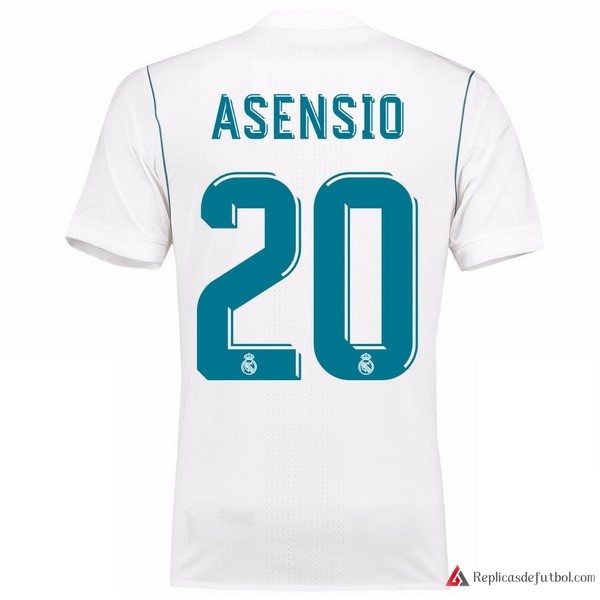 Camiseta Real Madrid Primera equipación Asensio 2017-2018